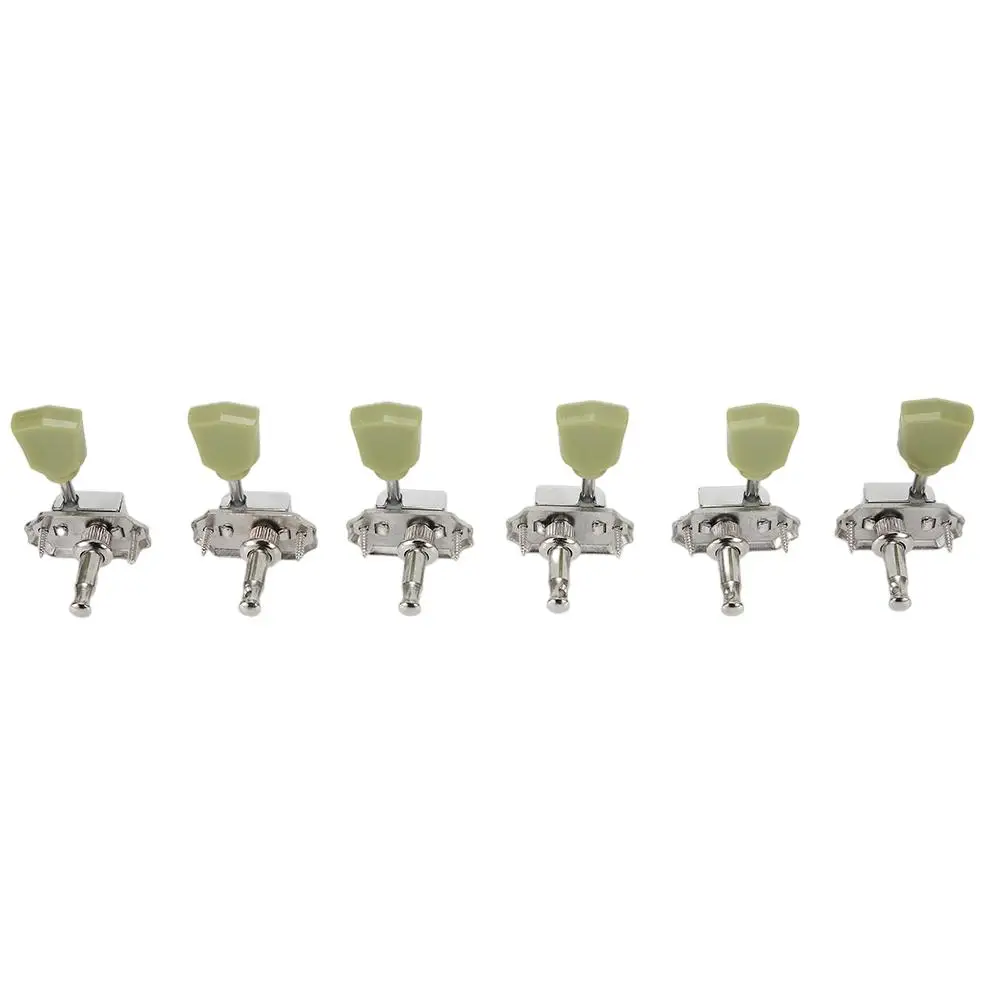 3R+3L Deluxe Guitar Tuning Pegs Keys Machine Heads Tuners For Gibson Style Set Guitar Tuner Durable Guitars Parts Accessories