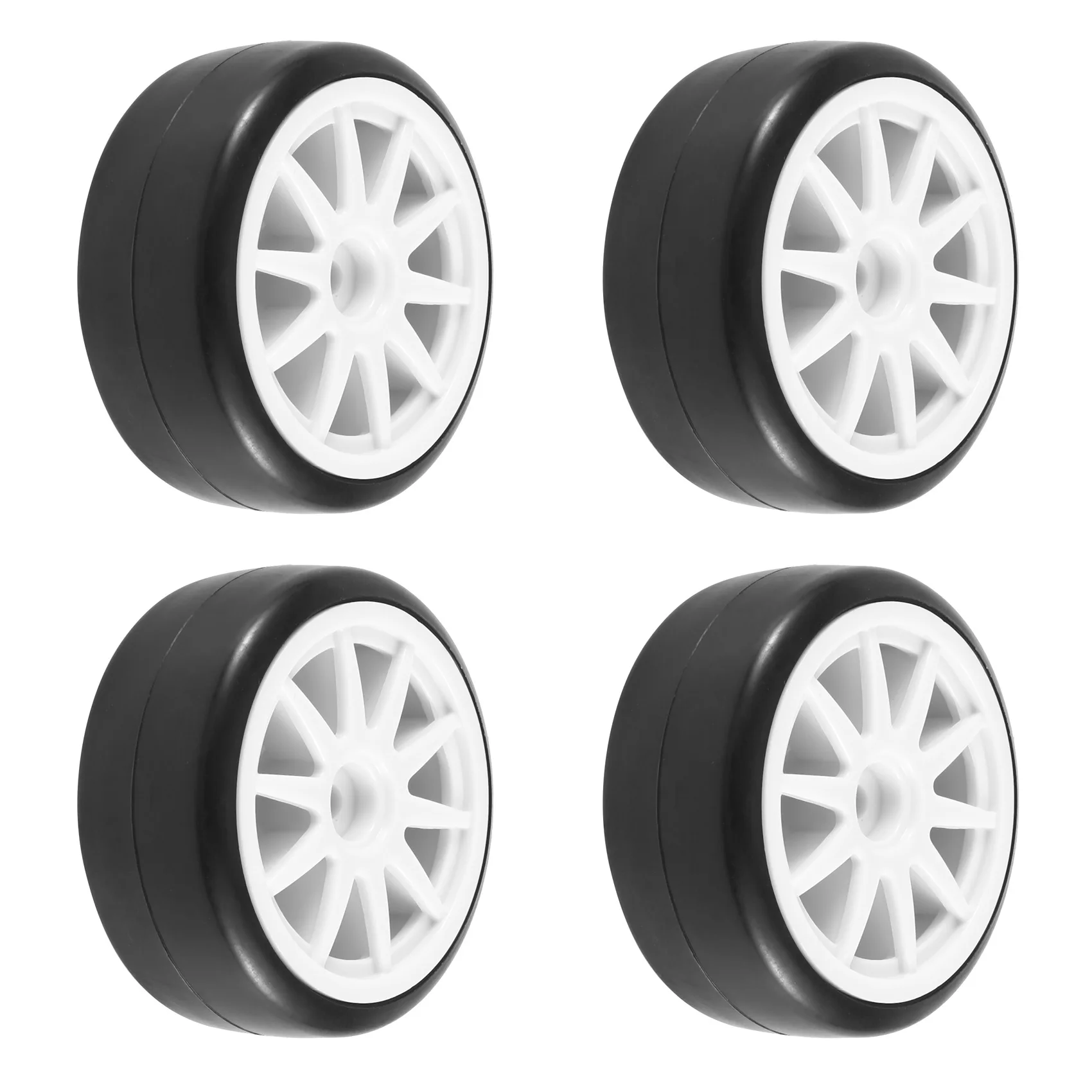 1/10 RC Racing Car Tires on Road Touring Drift Car Tyre Wheels for Tamiya TT-01 TT02 XV01 TA06 PTG-2 HPI WR8 Kyosho HSP