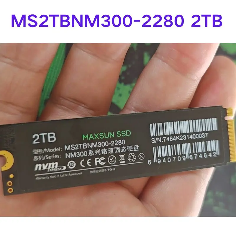 Second hand test OK MS2TBNM300-2280 2TB Solid State Drive