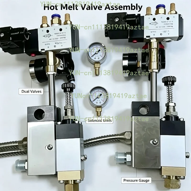 Automatic Tapping Robot Manipulation Glue Head Precise Dispensing Spray Equipment For Express Bag Packaging Wood Board