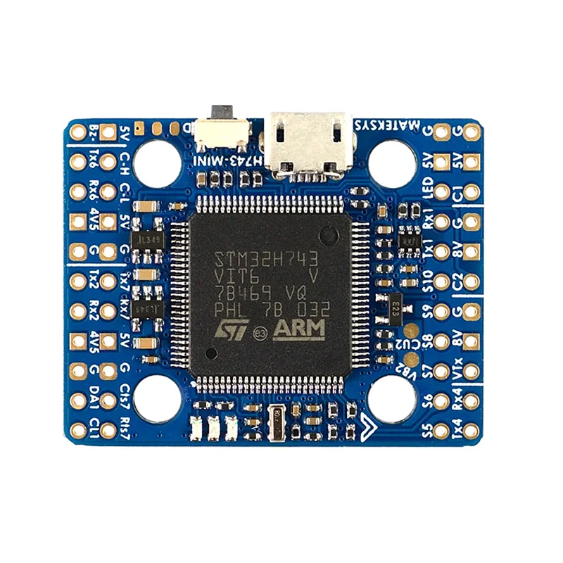 

MATEKSYS Matek H743 MINI V3 FC H743 Flight Controller 20x20mm ICM42688P ICM42605 11 PWM 2-8S Lipo For RC FPV Racing Drone