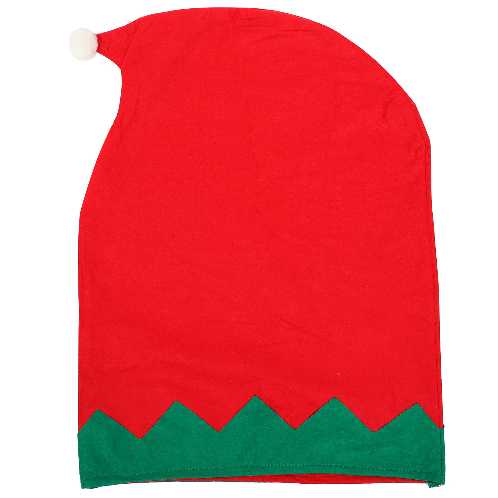

Christmas Utenciles Hat Chair Cover Decoration Back Golden Velvet Holiday Covers Slipcover for