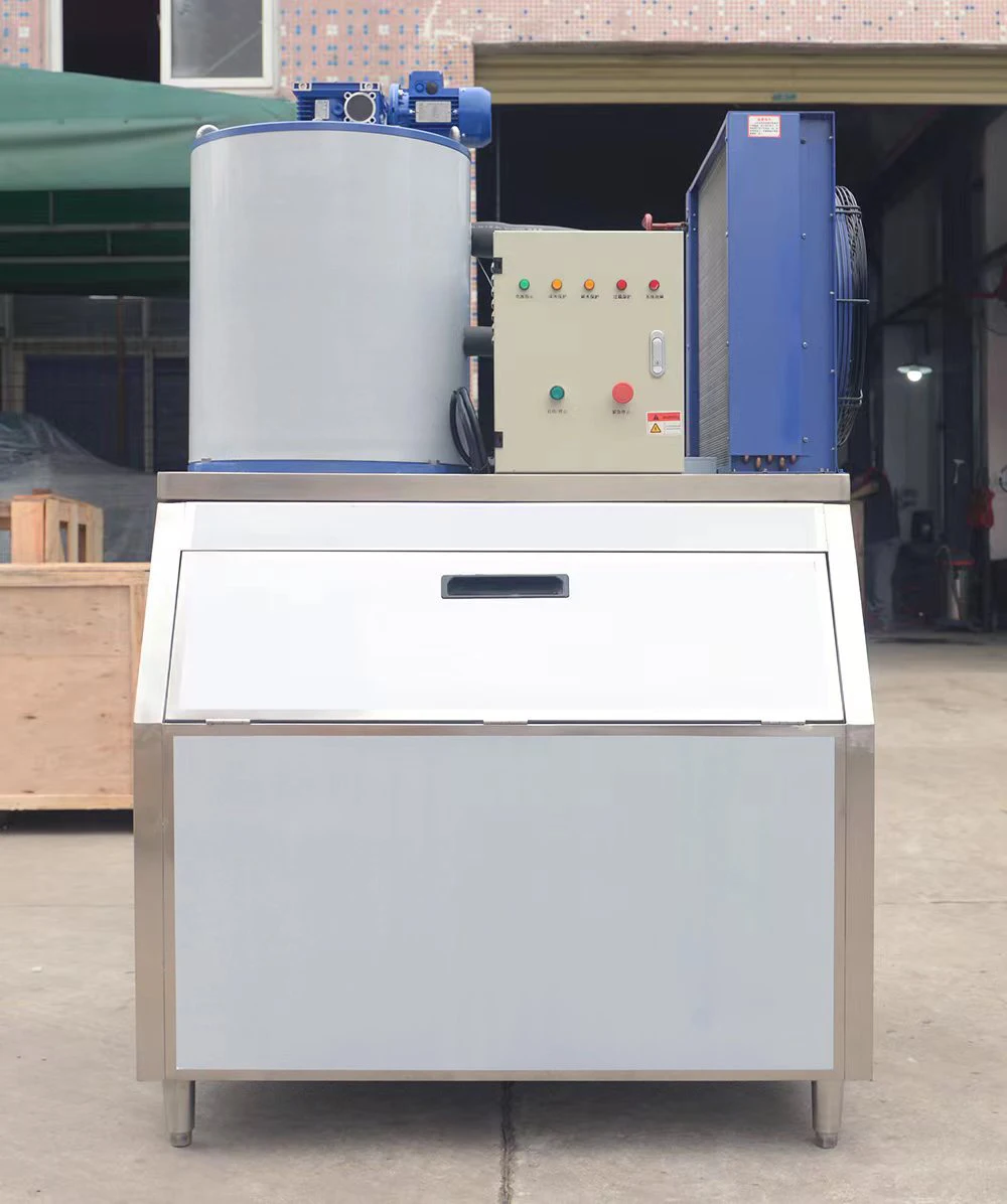 

Industrial Ice Machines 300kg 0.3ton Flake Ice Block Making Machine Commercial Ice Maker Machine for Business Prices