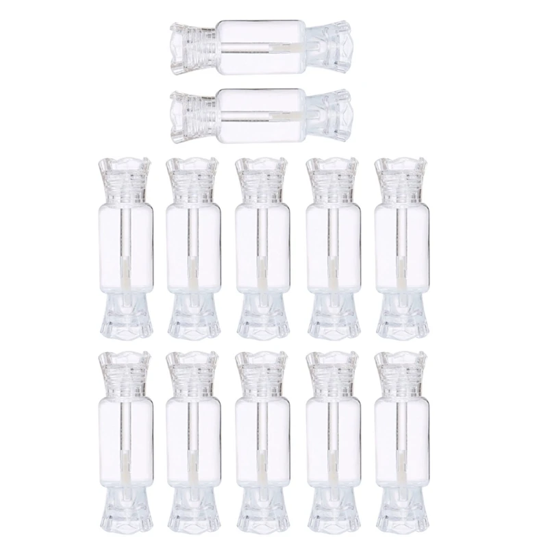 12 Pcs Lip Gloss Containers Candy Empty Lip Gloss Tubes Lip Balm Bottles Drop Shipping