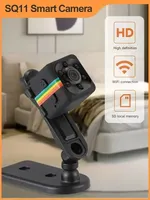 Smart Webcam IR Night Vision Card Direct Recording Surveillance IP Camera SQ11 1080P HD Mini Camera