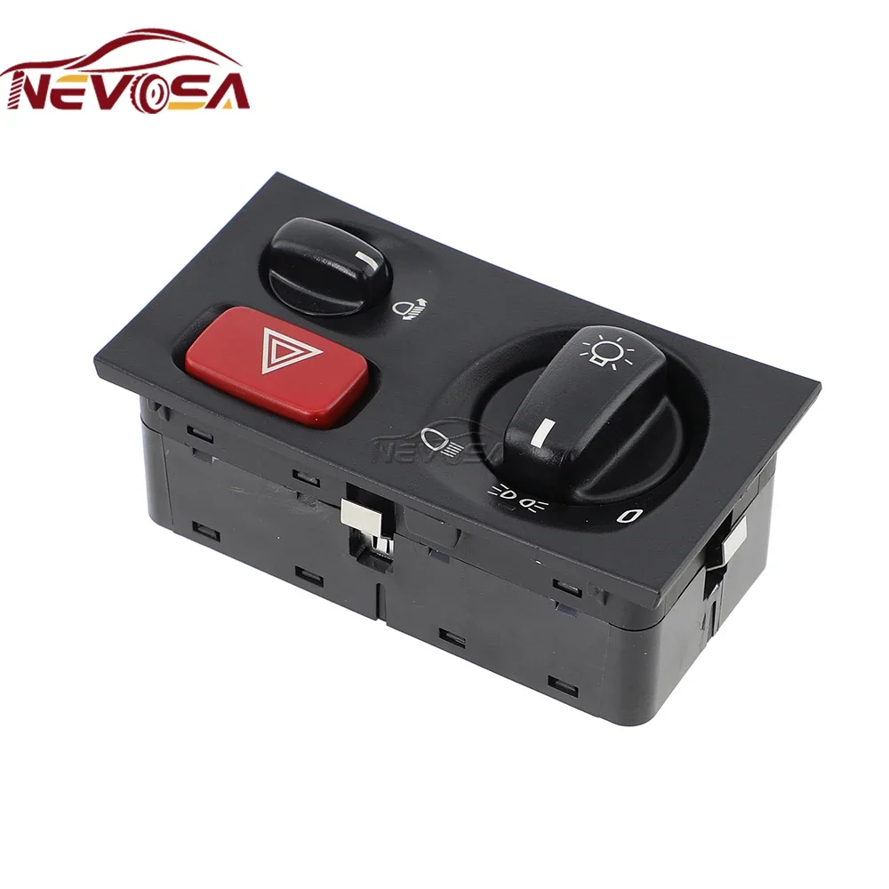 NEVOSA Truck 1540672 Headlamp Level  Control Switch Hazard Lamp Light Warning Button Knob Panel For SCANIA P G R T-Series F K N