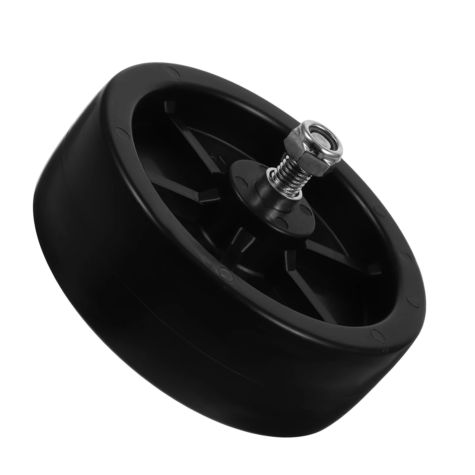 

6 Inch Boat Trailer Parts Heavy Duty Nylon Wheel Roller Ribbed Wobble Roller Trailer Accessory