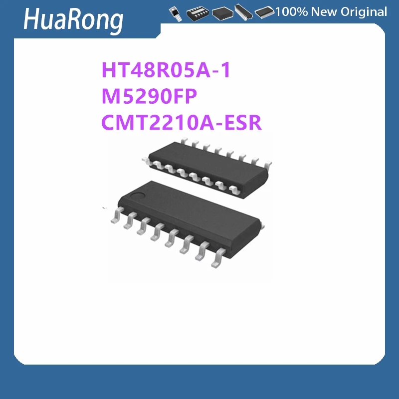 

10 шт./лот HT48R05A-1 HT48R05A M5290FP 5290 CMT2210A-ESR CMT2210A SOP16