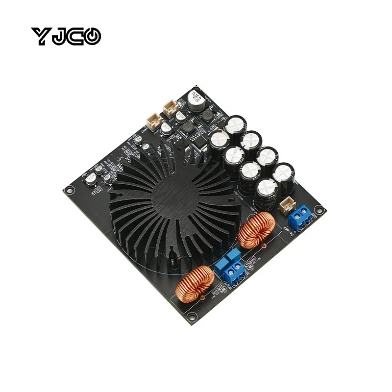

YJCO TPA3255 600W High Power Mono Class D HiFi Amplifier Board DC24-48V Digital Audio Amp Board with SNR 100dB Delay Protection