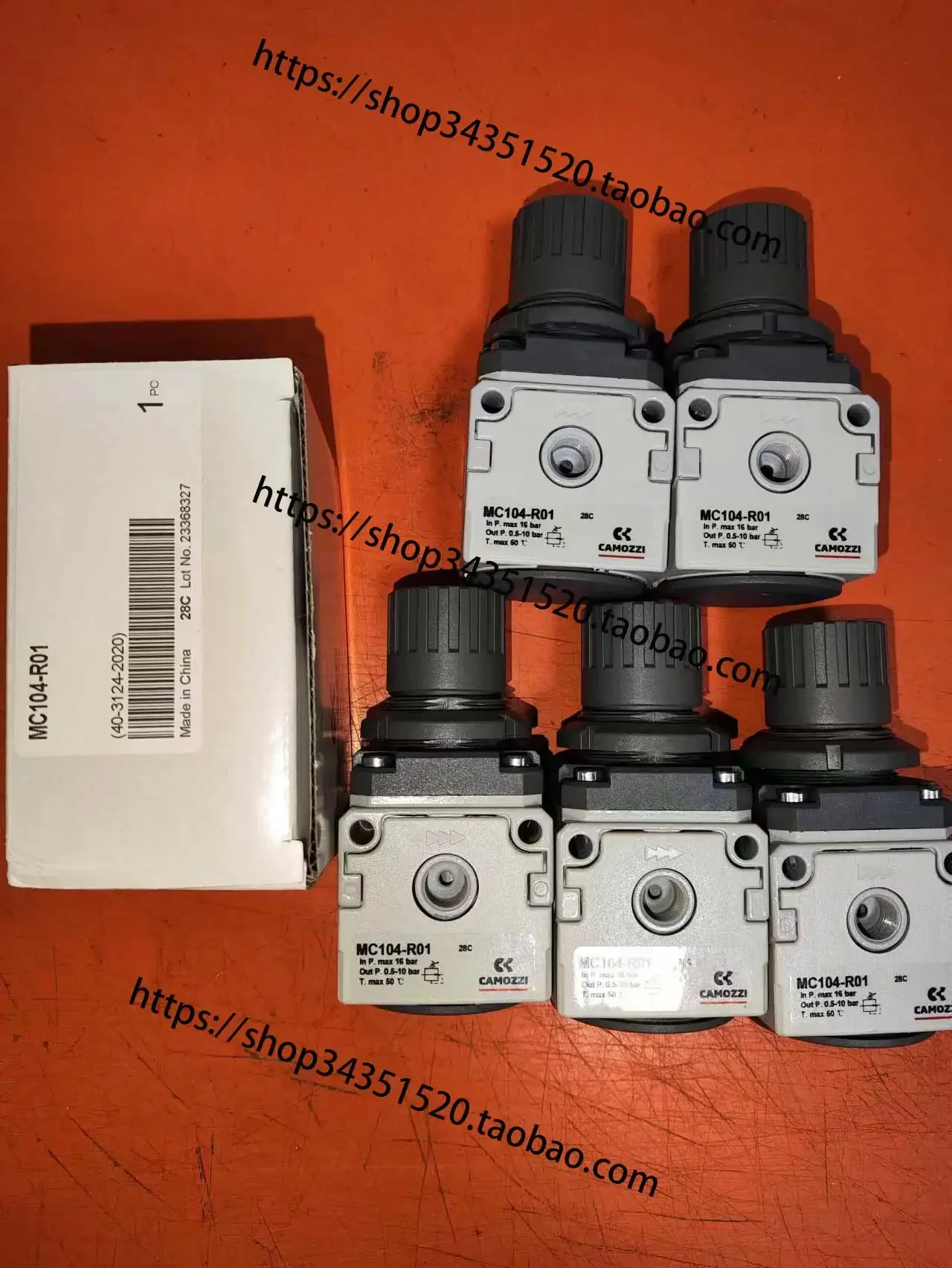 

2025.4Customized Kangmaosheng CAMOZZI MC104-R01 Pressure Reducer Kangmaosheng Filter Pneumatic Components