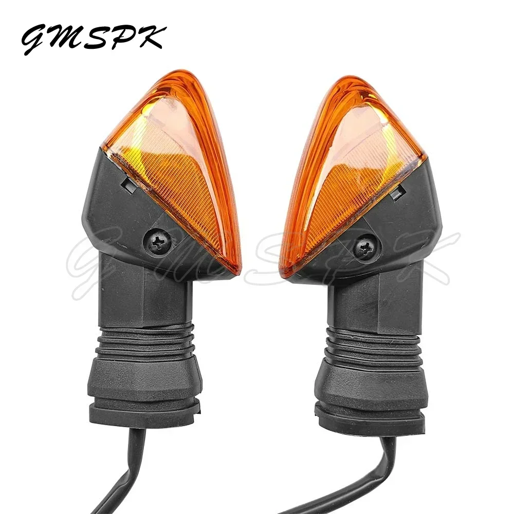 2Pcs Front Rear Turn Signal Light Indicator Lamp Fit for KAWASAKI NINJA ZX-6R ZX6R ZX-6RR KLE500 KLE650 KLR650 Z750S Z1000