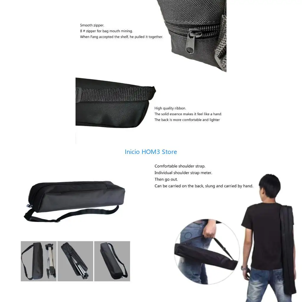 A5YD Convenient Storage Bag Tripod Carrying Case with Shoulder Strap Tripod Storage Bags Pouches for Photographers Artists