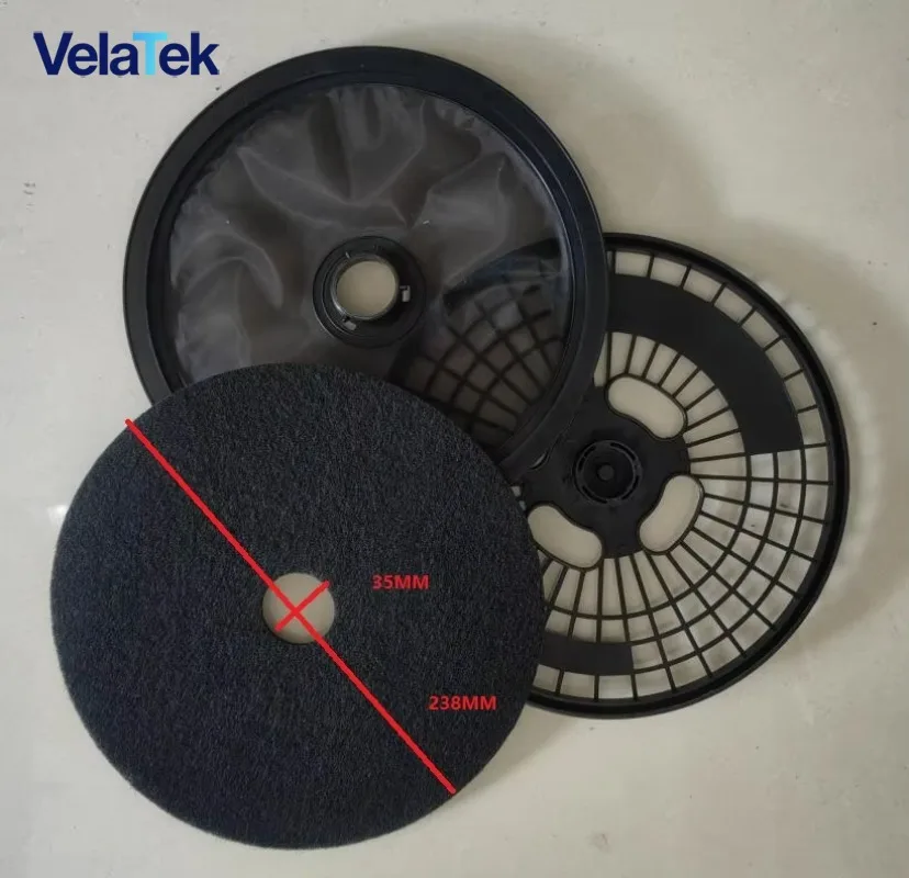 3 in 1 Clothes Dryer Filter Holder & Net Kit, Fits NH45-19T/30T/31T NH35 NH2010TU, 238mm Diameter