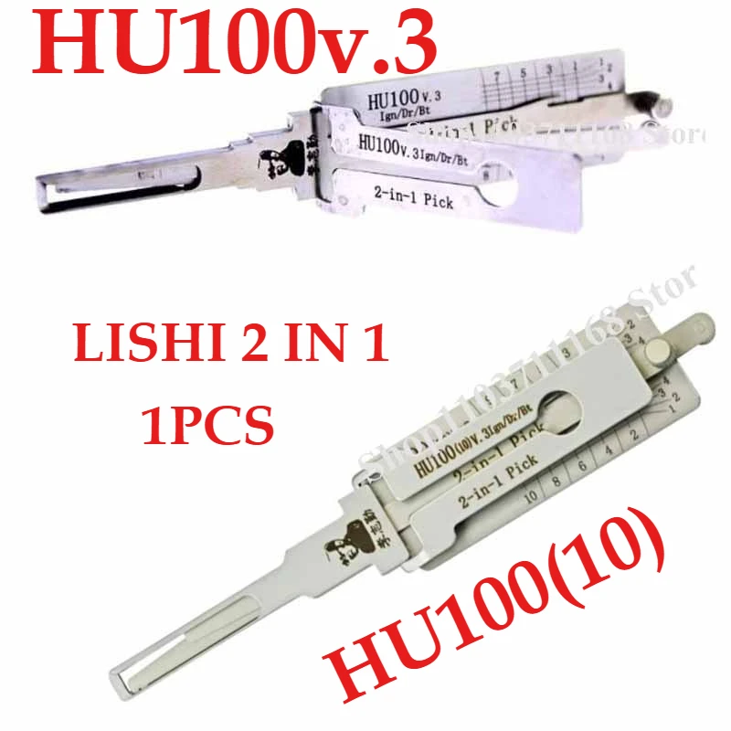 Repair Tools Lishi HYN7R HU100 HU101 HU87 HU71 HU134 TOY2018 TOY2014 SIP22 HON66 GM39 MIT8 MAZ24 NSN14 2in1 Decoder and Pick