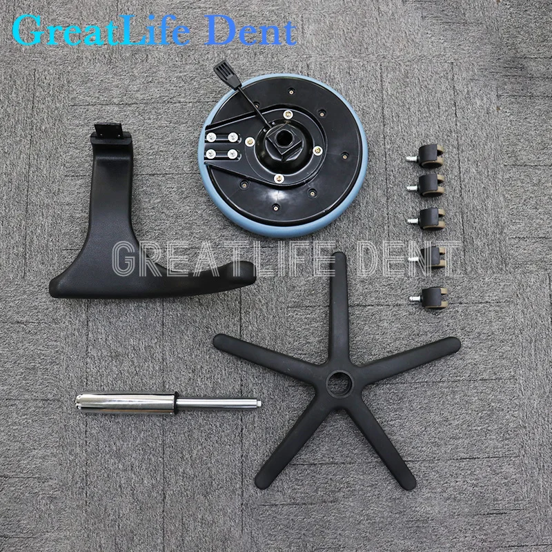 GreatLife Dent Dental Saddle doctor seat dentist 360° Rotation lift beauty nail dentist chair tattoo embroidery surgical chair