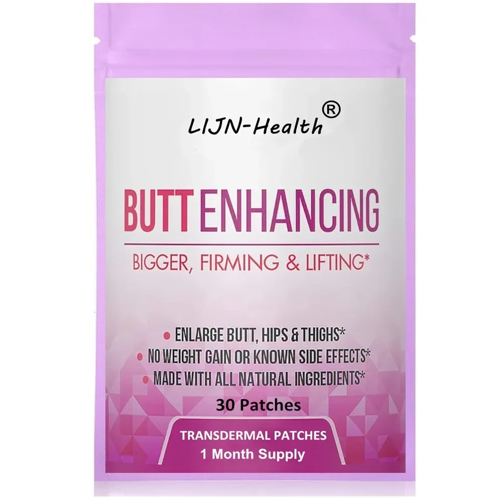 Curve Butt Enhancement Transdermal Patches Butt Enhancer Glute Growth-30 Patches 1 Month Supply