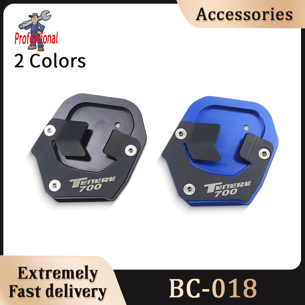 

Motorcycle Accessories Kickstand Extension Side Stand Pad For Yamaha Tenere 700 Tenere700 XTZ 700 T700 2019-2023 2024 2025 T7