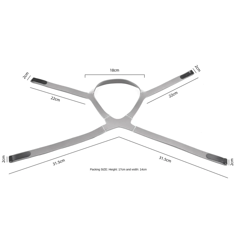 Universal CPAP Mask Headgear Strap For Resmed Mirage Series Ventilator Mask Headband CPAP Masks Strap-B12B