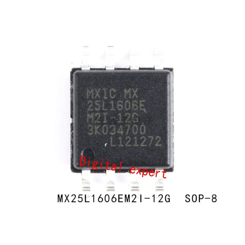 20 Pcs MX25L1606EM2I-12G 25L1606EM2I-12G MX25L1606EM2I MX25L1606E MX25L1606 25L1606E Sop-8 Nieuwe Originele