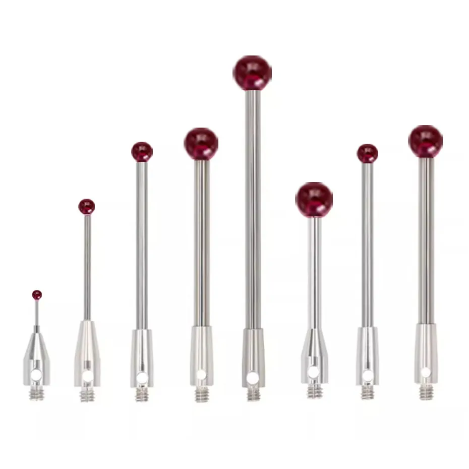 Three coordinate measuring needle Renishaw probe Three dimensional measuring needle Ruby ball head 0.5/1.0 probe M2M3