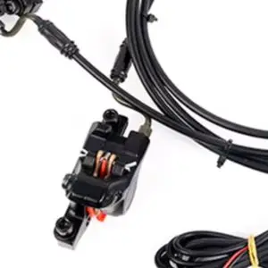 

E-Bike Hydraulic Disc Brake Set With Electric Power Control Shifter Aluminum Alloy 140mm 160mm 180mm Rotors For Electric Bicycle