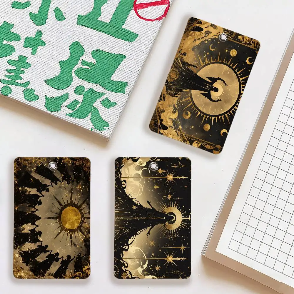 cool tarot cards  Card Holder For Daily Travel, Bus Card, Access Cards Protector, Suitable For Daily Use.