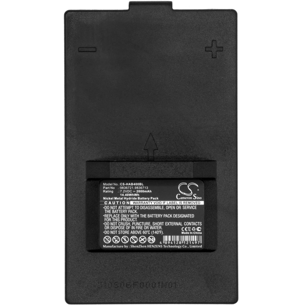 

Ni-MH Battery for Hiab Crane Remote Control 7.2V 2000mAh Compatible with 2055112 Combi Drive 5000 Dulevo 5000