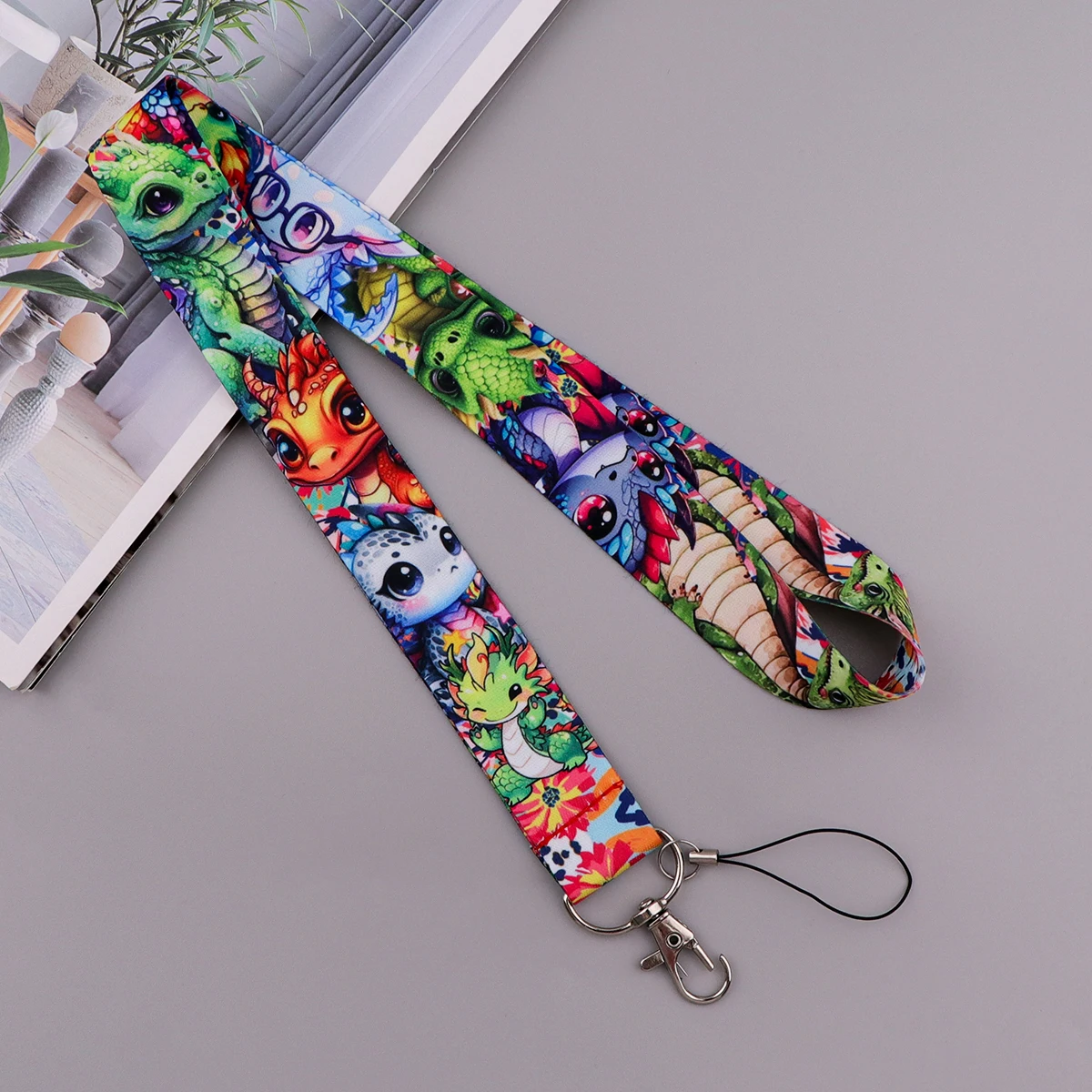 Dragon Neck Strap Animal Lanyard for Key ID Card Cell Phone Straps Badge Holder DIY Hanging Rope Neckband Phone Accessories image 6