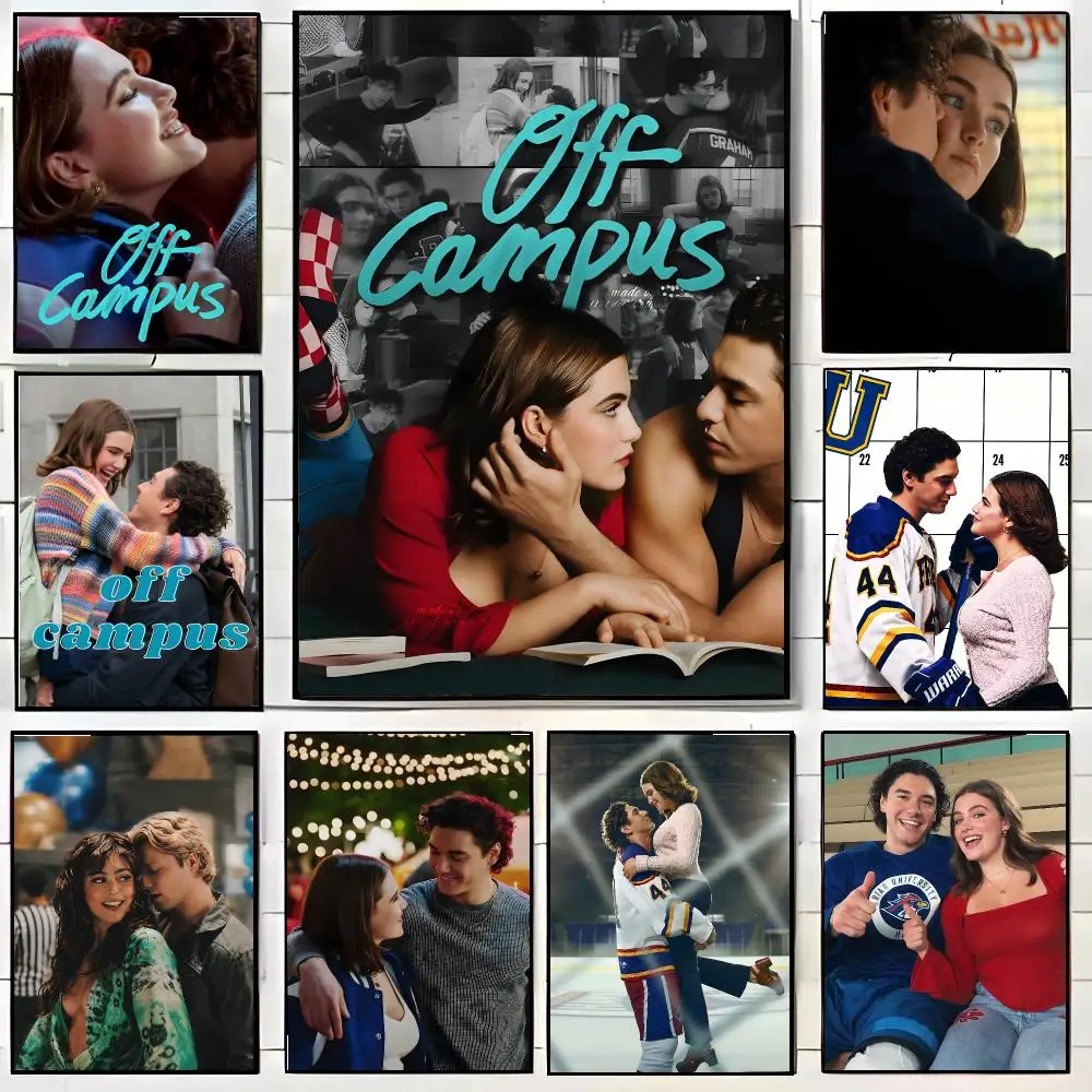 O-Off Campus Poster High-definition Waterproof Poster Stickers, Suitable For Bedroom, Living Room, Home Decoration