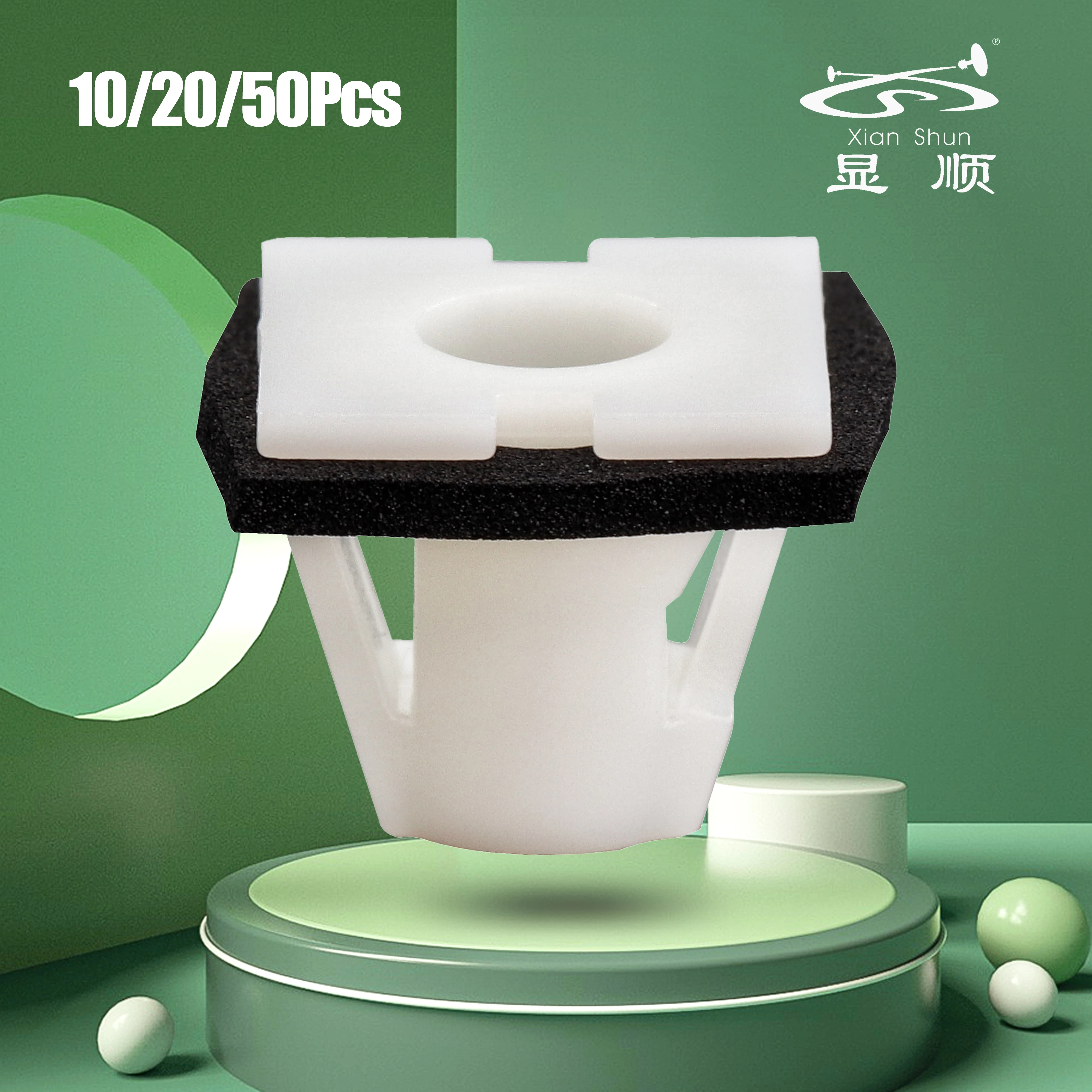 

10/20/50Pcs White POM Rocker Panel Interior Replacement Parts Car Fastening Clips For Hyundai 87714FD200 877561C000