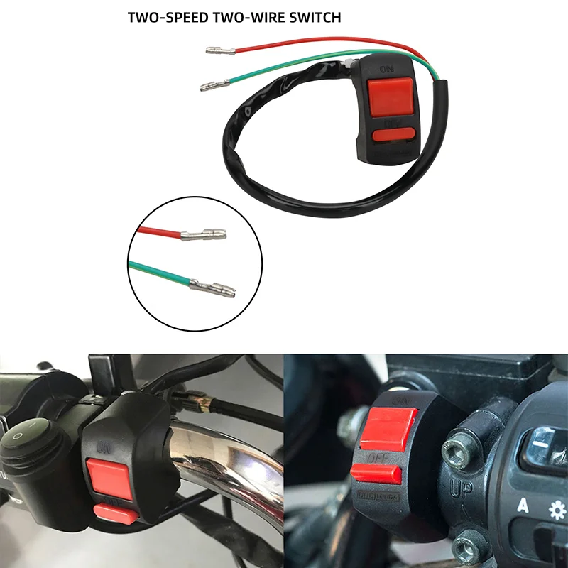 1pc Universal Motorcycle Handlebar Flameout Switch ON OFF Button for Yamaha WR450F WR250R WR250X WR450 Motorbike Accessories