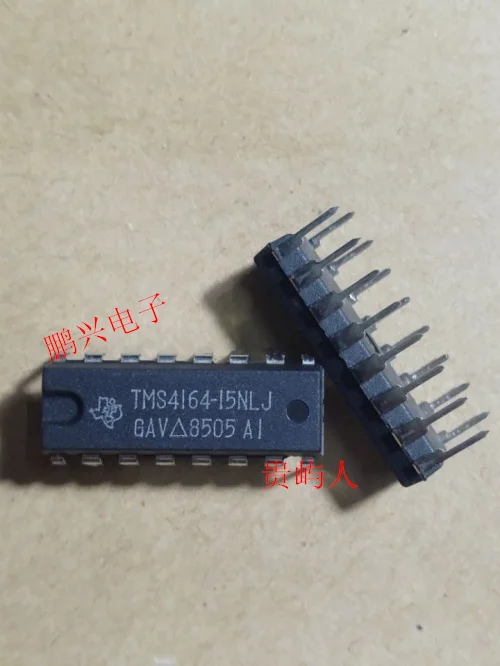 Free shipping  TMS4164-15NLJ TMS4164-15NL IC DIP-16   10PCS