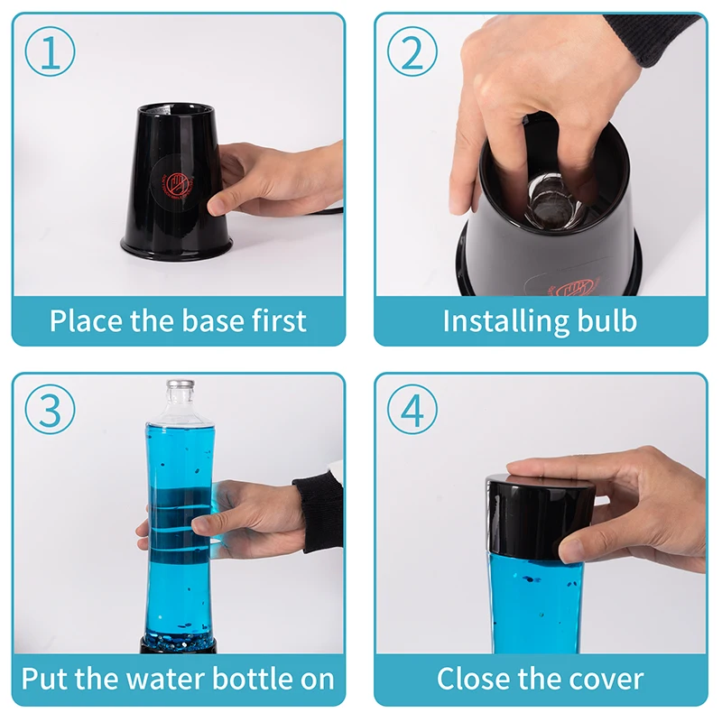 مصباح مكتبي صغير الخصر من نوع المكونات، مصباح بصل لغرفة النوم، يستخدم لإضاءة ديكور أعياد الميلاد والحفلات