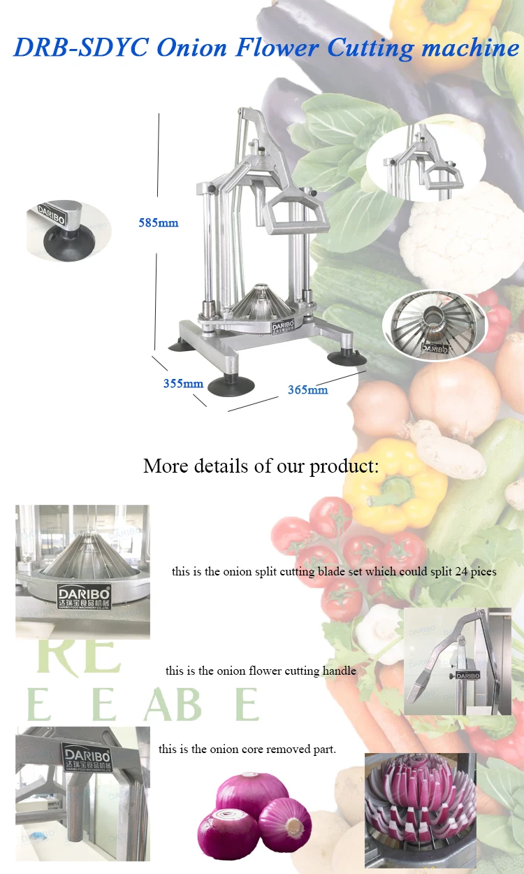 Kitchen Alat Pemotong Bawang Manual Onion Blossom Cutter Cutting  Machine Cheaper Price for Home