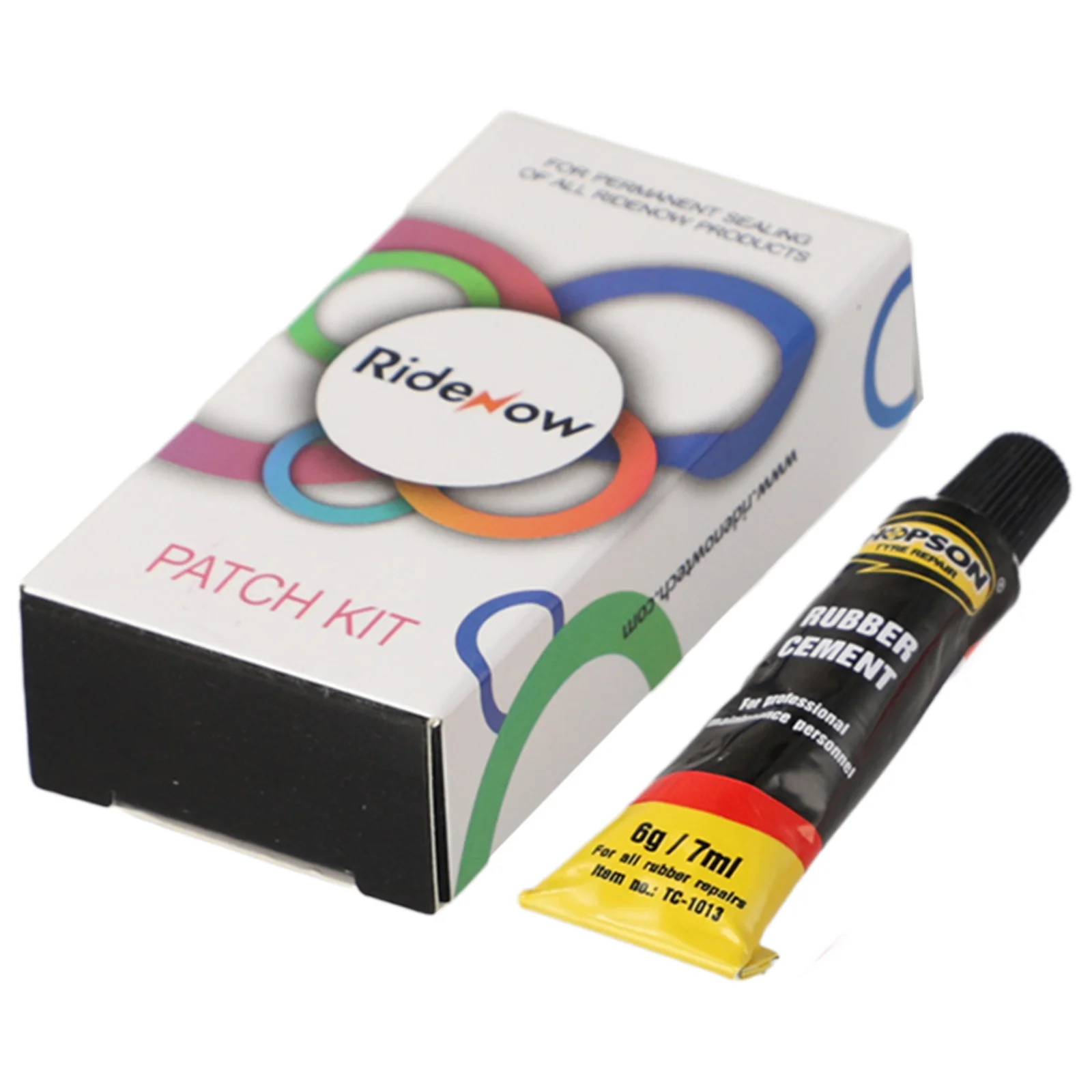 Ridenow Tpu Inner Tube Repair Kit Bicycle Patches Glue Tires Inner Tubes Tool Bicycle Repaire Maintenance Tools