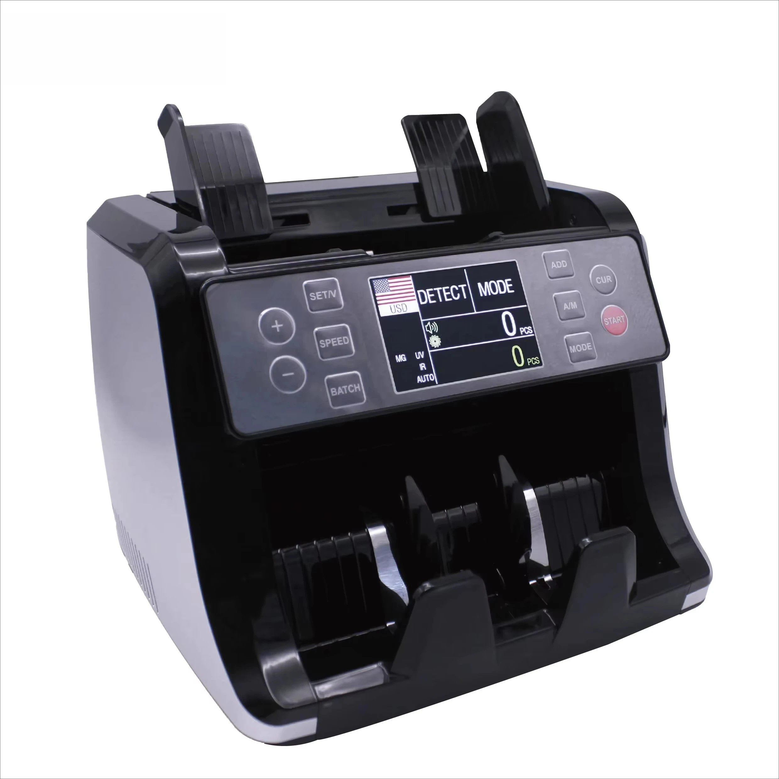 HT-5800 Multi Currencies False Notes Money Counter Suspicious Bill Detector TFT Display Bill Counter