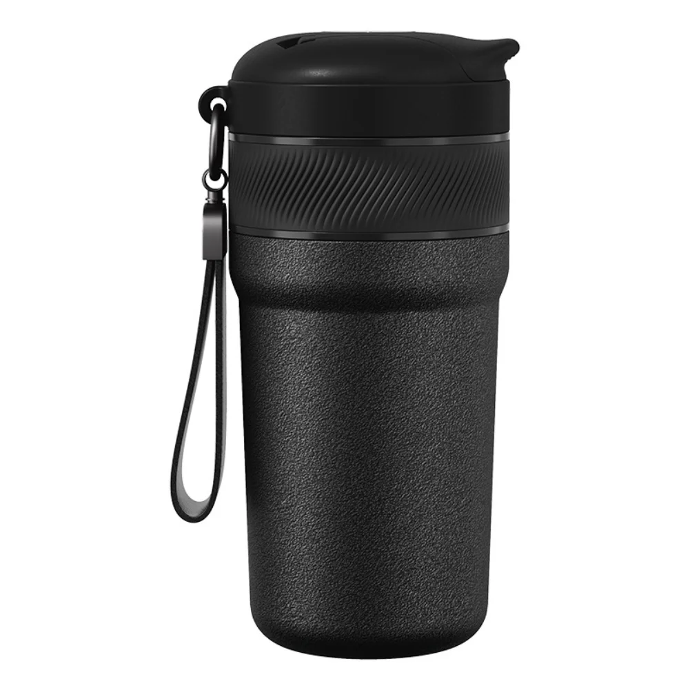 

1set 19.5*9.5cm Stainless Steel Coffee Grinder Integrated Cup Effortless Manual Coffee Grinder Coffee-Grinders Parts Coffeware