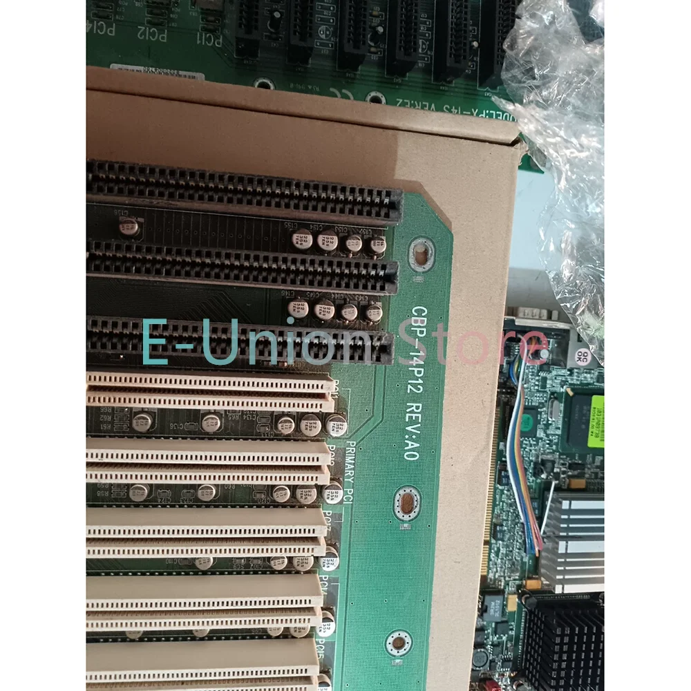 12 x PCI Slots CBP-14P12 REV: A0 Industrial Control Computer Motherboard Green PCB Board
