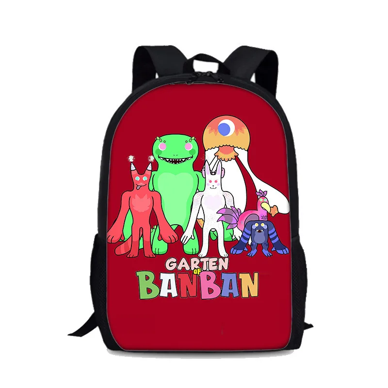 Classic Popular Garten of banban Notebook Backpacks pupil School Bags 3D Print Oxford Waterproof Boys/Girls Laptop Backpacks