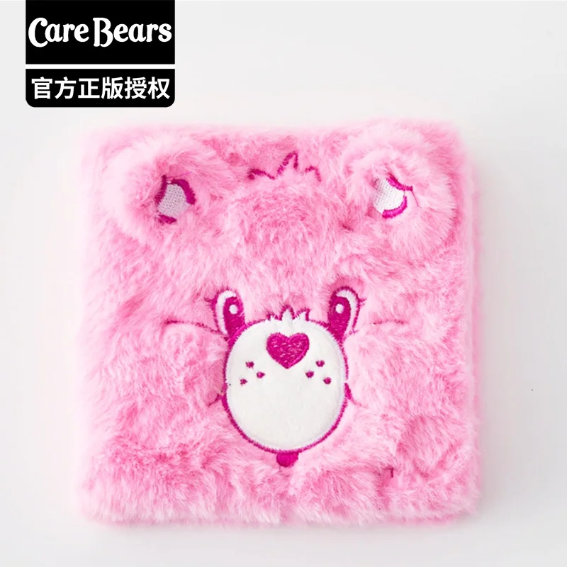 Anime Kawaii Bear Notebook Carebears Cute Student Stationery Plush Embroidery Hand Ledger Cartoon Care Bears Journal Gift