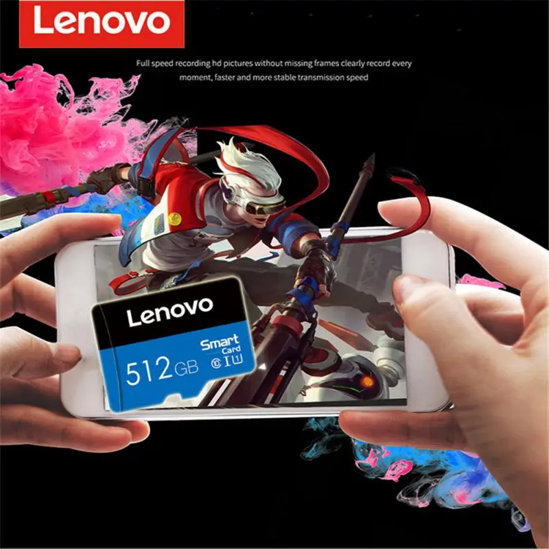 Оригинальная Micro TF мини SD карта Lenovo SD 1 ТБ 256 ГБ 512 ГБ 128 ГБ 64 ГБ TF флэш-карта памяти для телефона/компьютера/камеры Прямая поставка