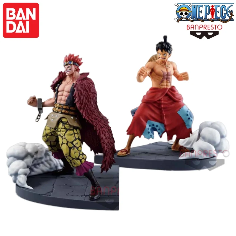 In Stock Bandai Banpresto Original One Piece Log File Selectio Luffy Vol 1 Eustass Kid Vol 2 Model Doll Brand New Boxed