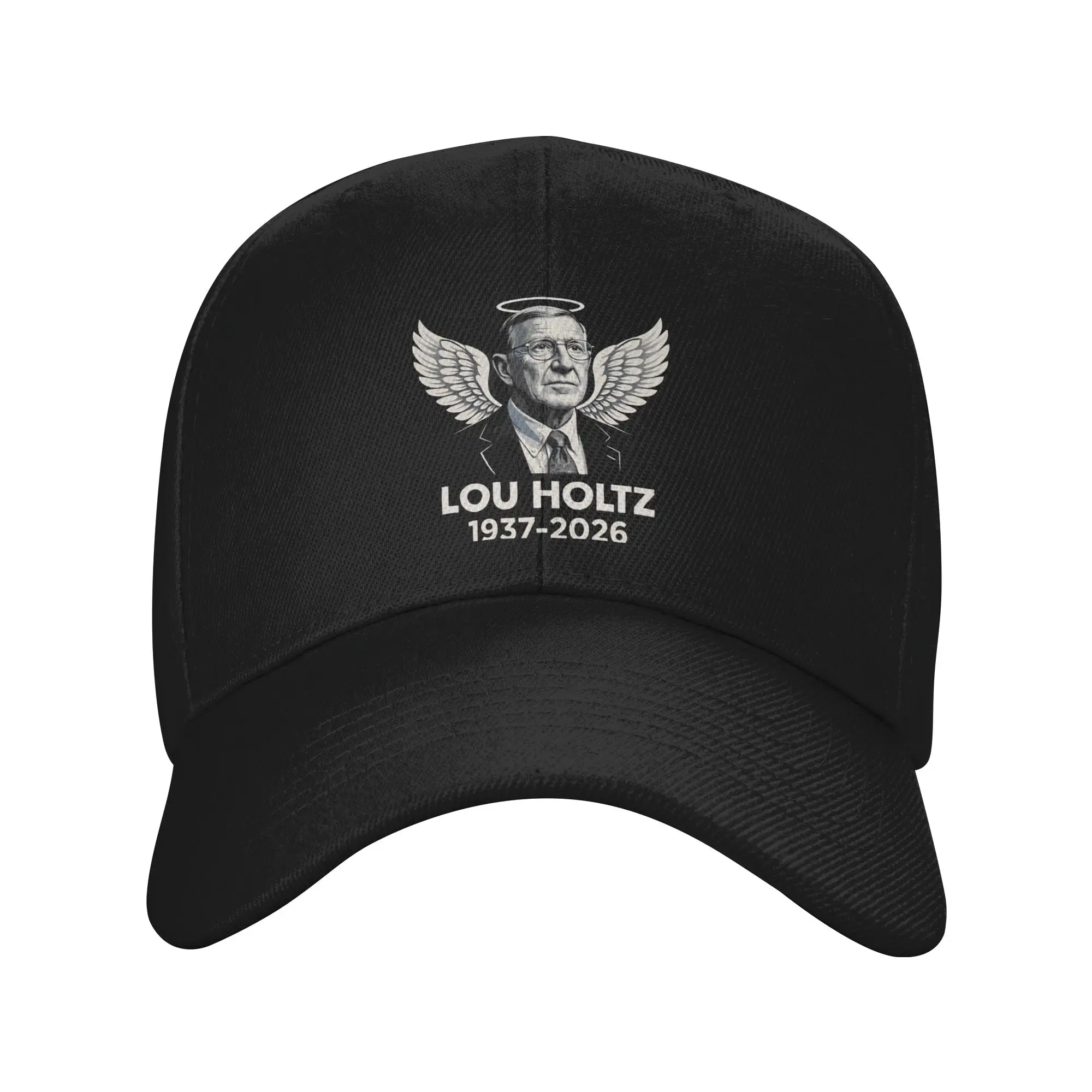 

Lou Holtz RIP Sun Baseball Cap Summer y2k Cute Trucker Hat For Women Men Outdoor Sport Snapback Cap