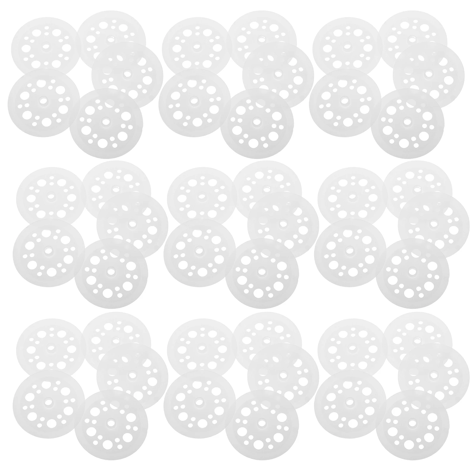 

200pcs Plastic Washers Gaskets Black Foam Board Fasteners Load Distribution Secure Construction Renovation Furniture