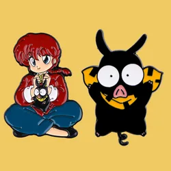 Broches en émail de overd'anime pour femmes et hommes, épinglette, badge en métal de dessin animé, bijoux de collier, accessoires de costume, cadeaux pour enfants