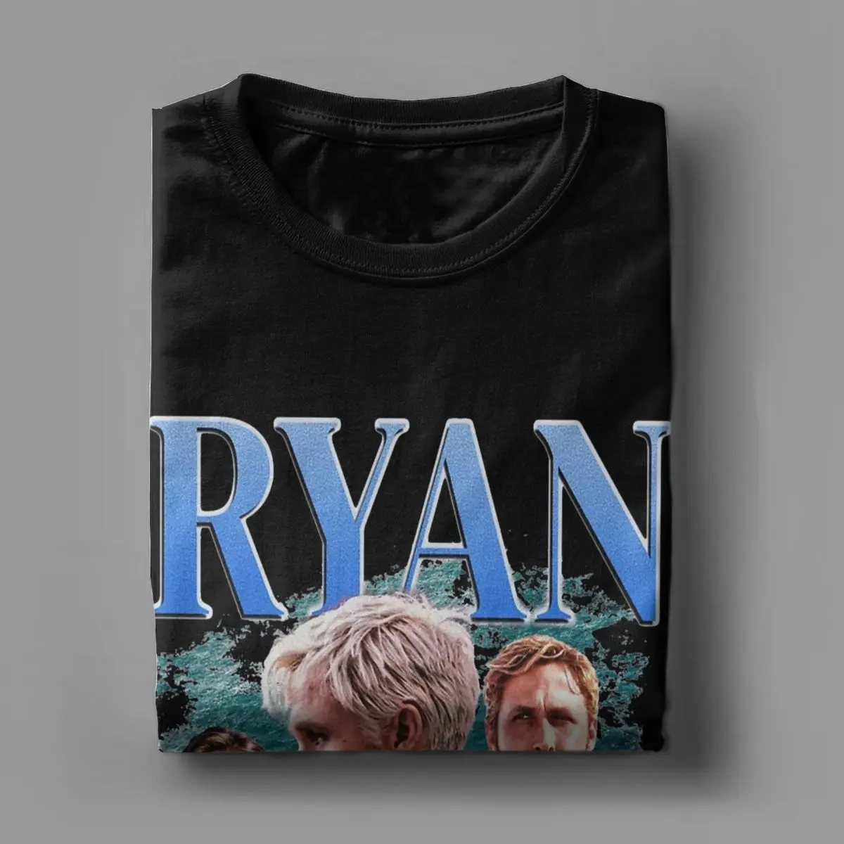 I Love Ryan Gosling T-Shirts for Men Cool Pure Cotton Tee Shirt Crew Neck Short Sleeve T Shirts Unique Tops