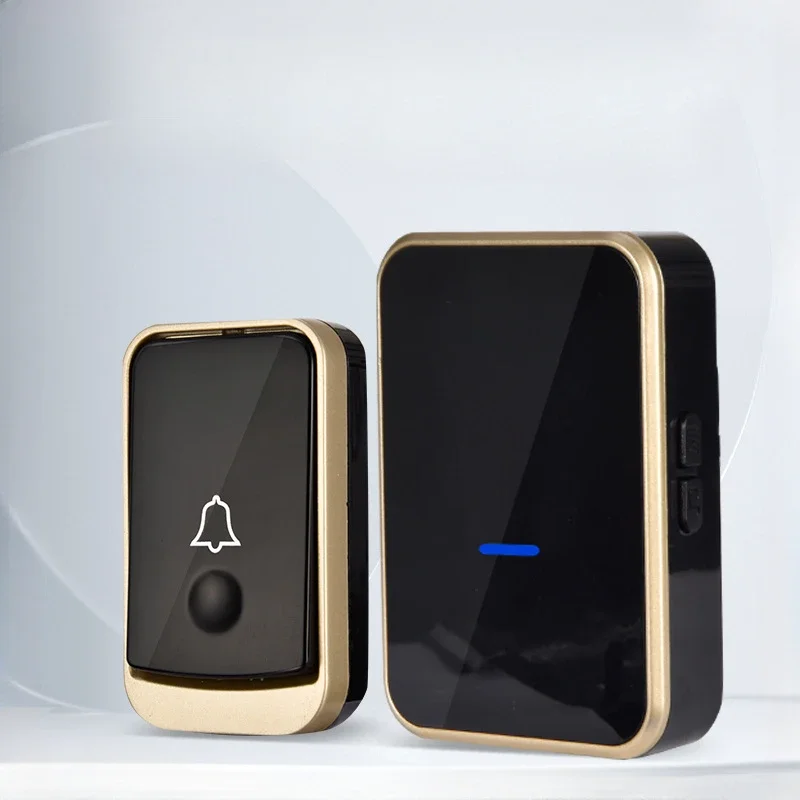 Wireless Doorbell Intelligent Wireless Doorbell Electronic Waterproof Doorbell  Intelligent Wireless Calling Device  door bell