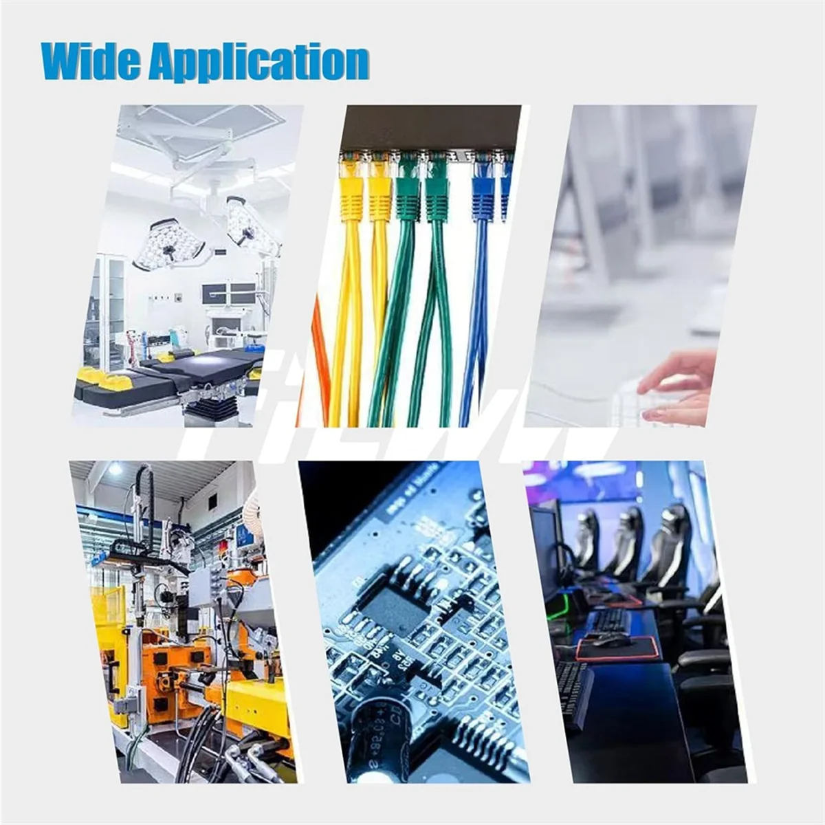 ABNJ COAX CABLE Crimper Kit สําหรับ RG59,RG6,COAXIAL CABLE Crimper และสาย Stripper 10PCS F RG6 ตัวเชื่อมต่อ