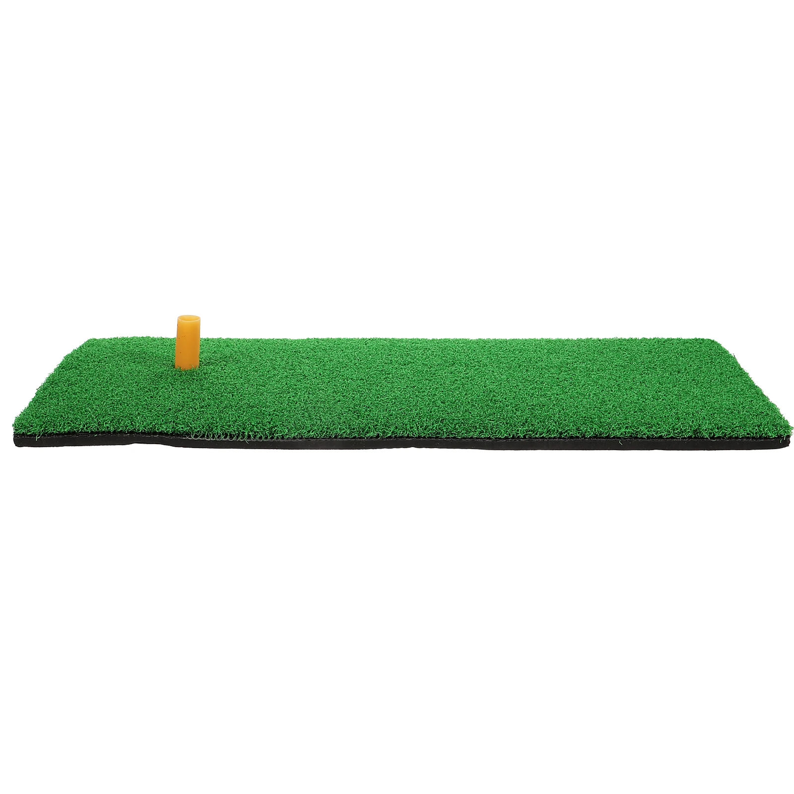 

Golf Swing Mat 20x50cm SBR Hitting Pad with Ball Tee Indoor Practice Golf Turf Artificial Grass Training Mats for Beginners