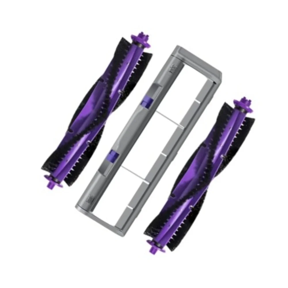 Main Brush Cover With Roller Brush For Narwal J3 For Freo Vacuum Cleaner Replacement Brush Guard Accessories Kit